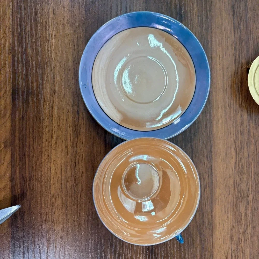 Vintage Japanese Elite Lusterware. with a Tripar 23-2352‎ Cup and Saucer Stand